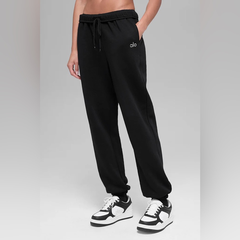 NEW ALO Yoga Black Track Pants